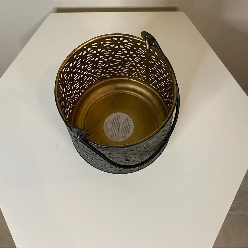 Pier One Black Metal Candle Lantern
